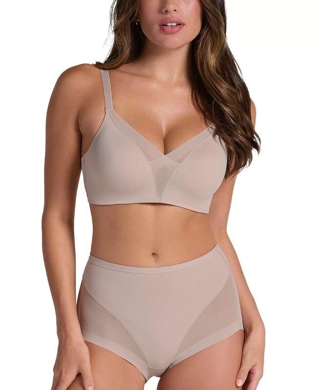 Leonisa Womens Truly Undetectable Comfy Shaper Panty 012657 Size XXL Light Beige gallery