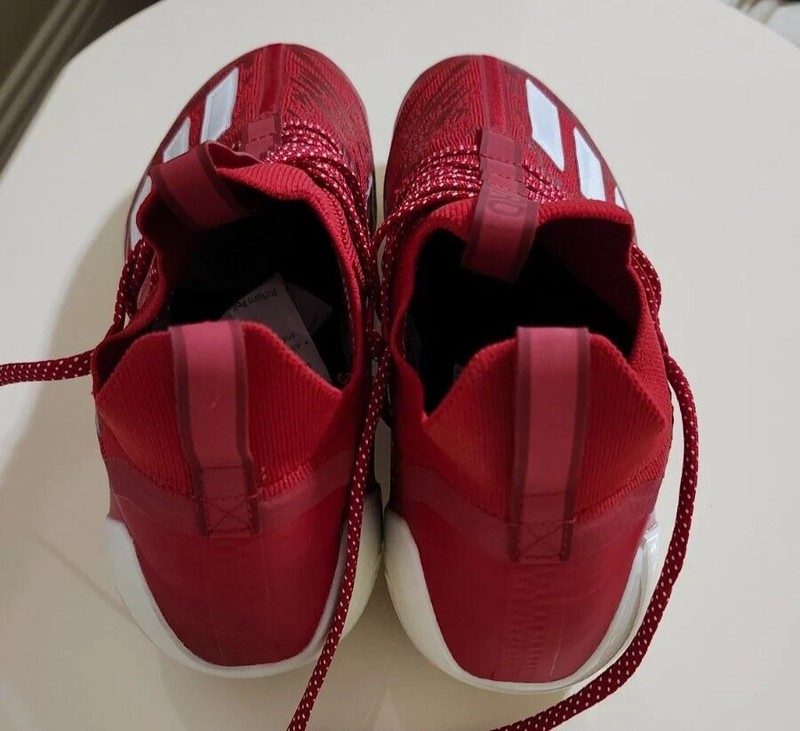 Adidas Adizero Primeknit HP8745H Football Cleats Red/White Men's Size 12.5 - NEW gallery