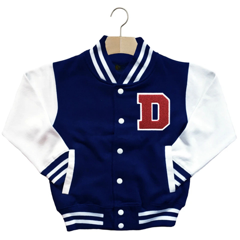 CLASSIC VARSITY BASEBALL JACKET UNISEX PERSONALIZED GENUINE US E COLLEGE LETTER gallery