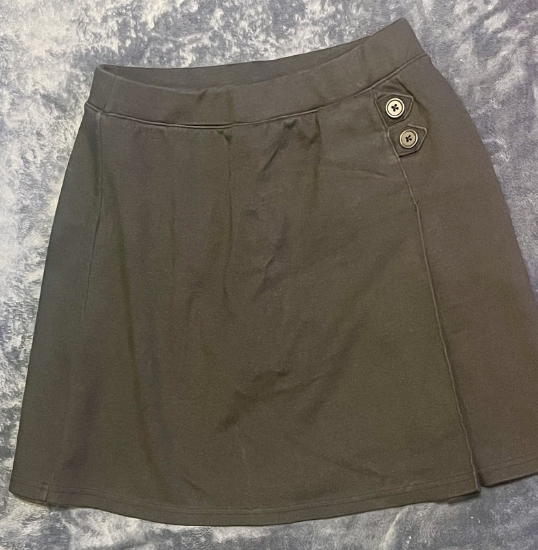 Girl’s Uniform 14 PieceBUNDLE SIZE 16/18 Dresses Skorts Collars Shirts Pants gallery