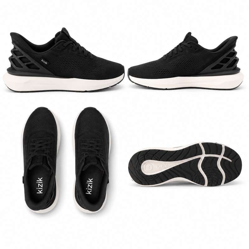 NEW Free Shipping Kiziks Men’s Athens 2- Color Black/White