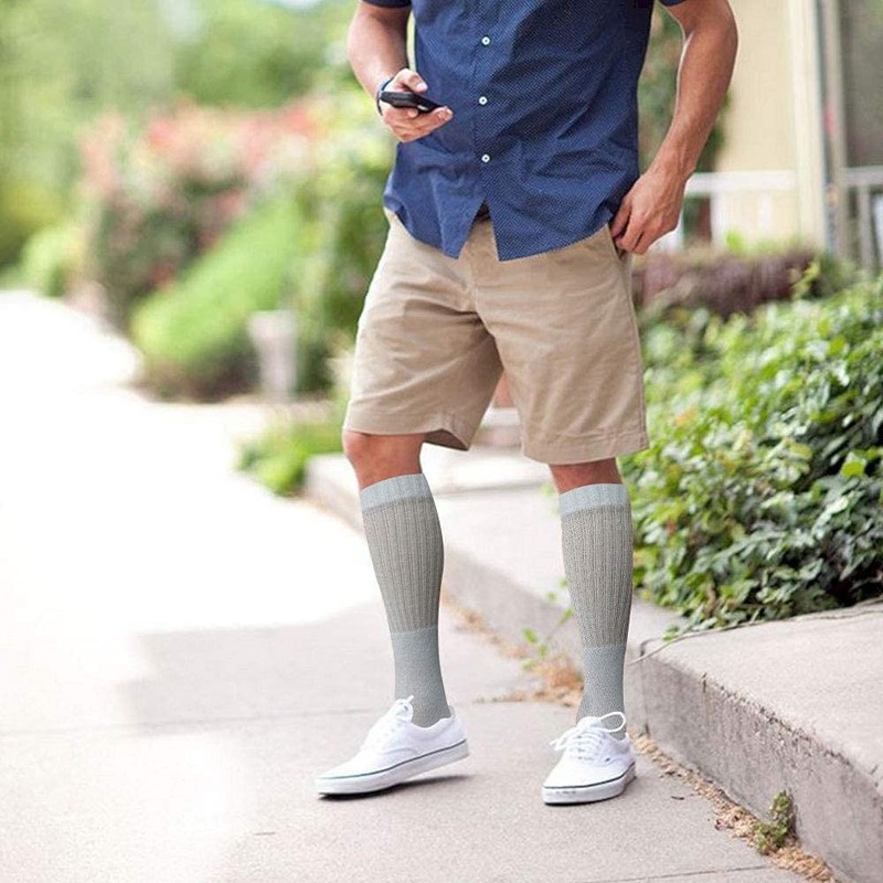 Unisex Wholesale Bulk Cotton Tube Socks,(48 Pk White,Mens 10-13(Shoe Size 7-12) gallery