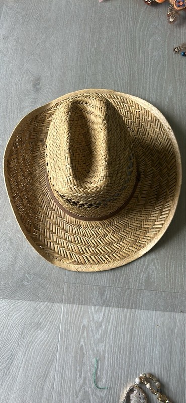 Turner Hats Men’s Beige Breathable Large Straw 100% Cowboy Hat