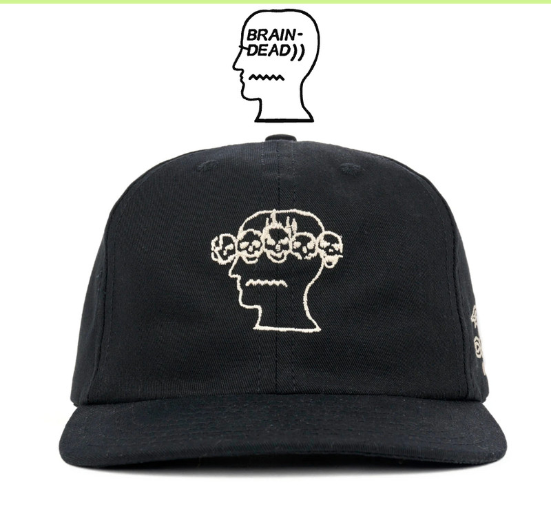 Brain Dead Fantasy Fest MTG 6 Panel Hat - Black NEW / UNOPENED gallery