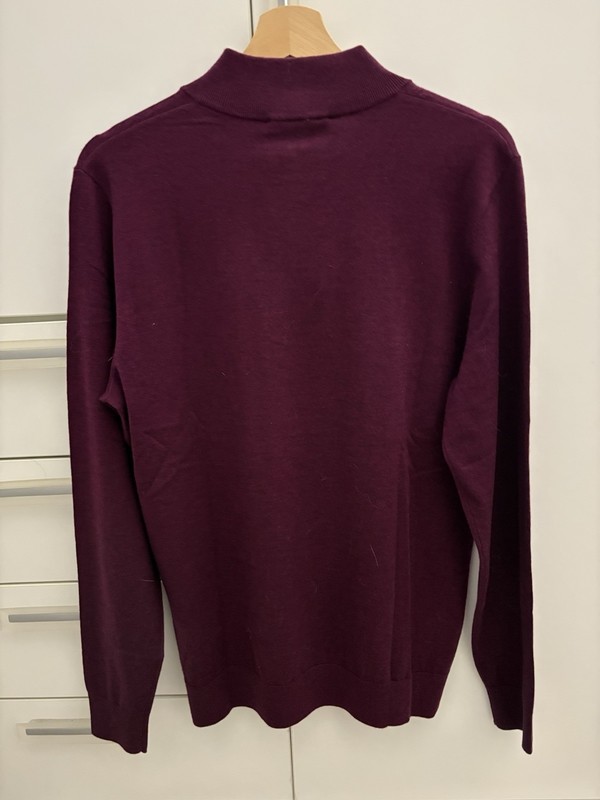 Kiton Mid Zip Sweater in 100% Cashmere - Lisino € 1190 gallery