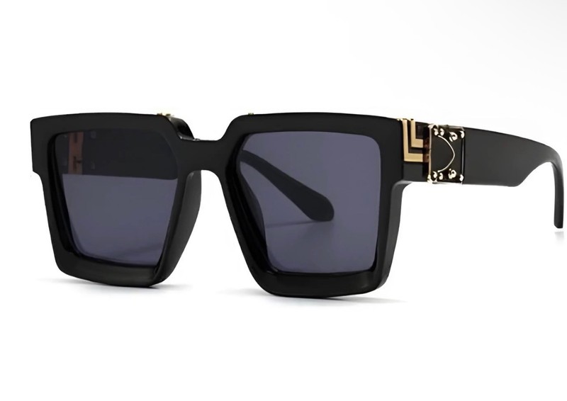MEN SUNGLASSES HIP HOP SQUARE DESIGNER SHADES RETRO THICK FRAME CLASSIC FASHION gallery
