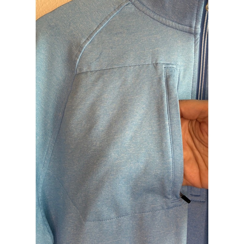 CUTTER & BUCK | Adapt Soft Knit Stretch Heathered Quarter Zip PGA 2025 | Medium gallery