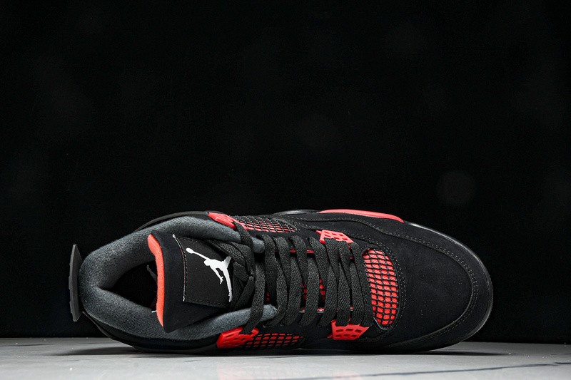 CT8527-016 AJ 4 Retro Red Thunder Black/Crimson Men's Size 4-13 gallery
