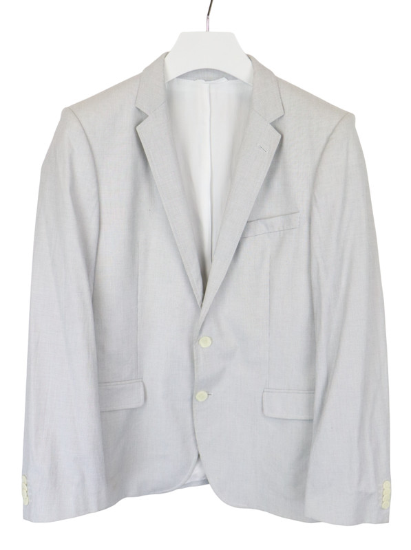 Hugo Boss Aikos Blazer Mens US 40 Formal Blend Lined Single Breasted