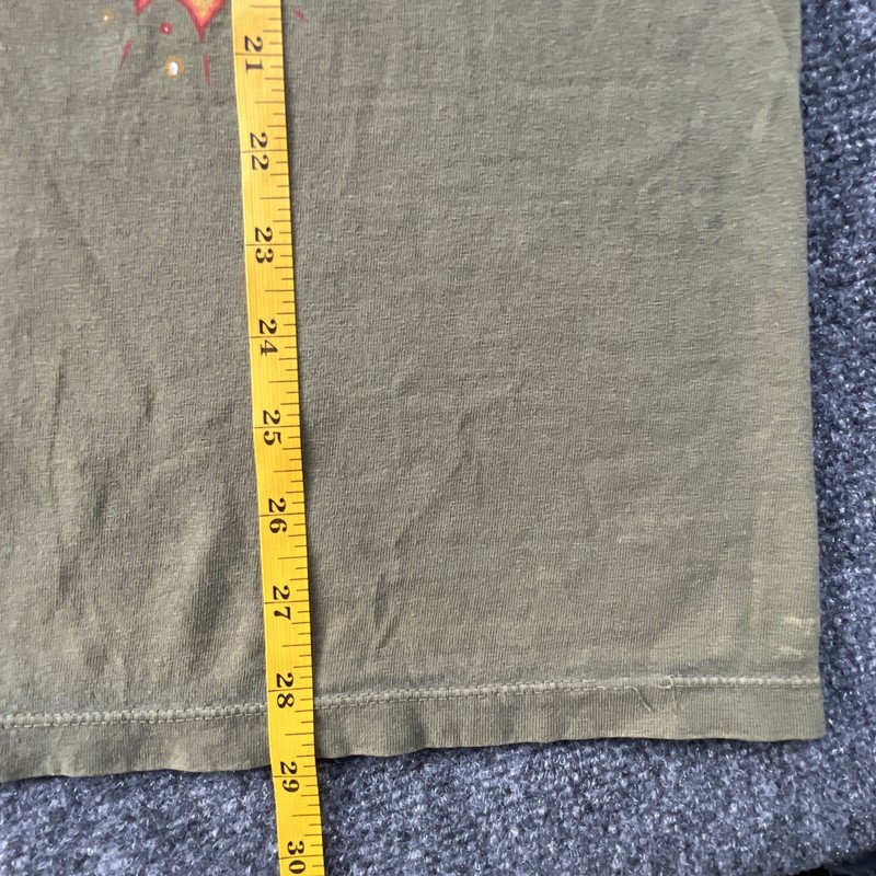 Vintage 1997 Looney Tunes Road Runner Wile E Coyote Double Sided USA Tee M gallery