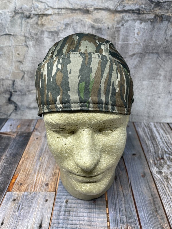 4 Way Stretch Realtree Original Moisture Wicking Camo Headwrap Skull Cap Hat gallery