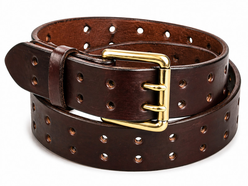 Amish Handmade Leather Gun Holster Dress Work Belt - Genuine Wickett & Craig USA gallery