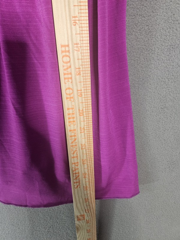 Vintage 90s Iz Buyer Women M Bratz Fairy Boho Tank Top Shirt Purple Beaded Scoop gallery