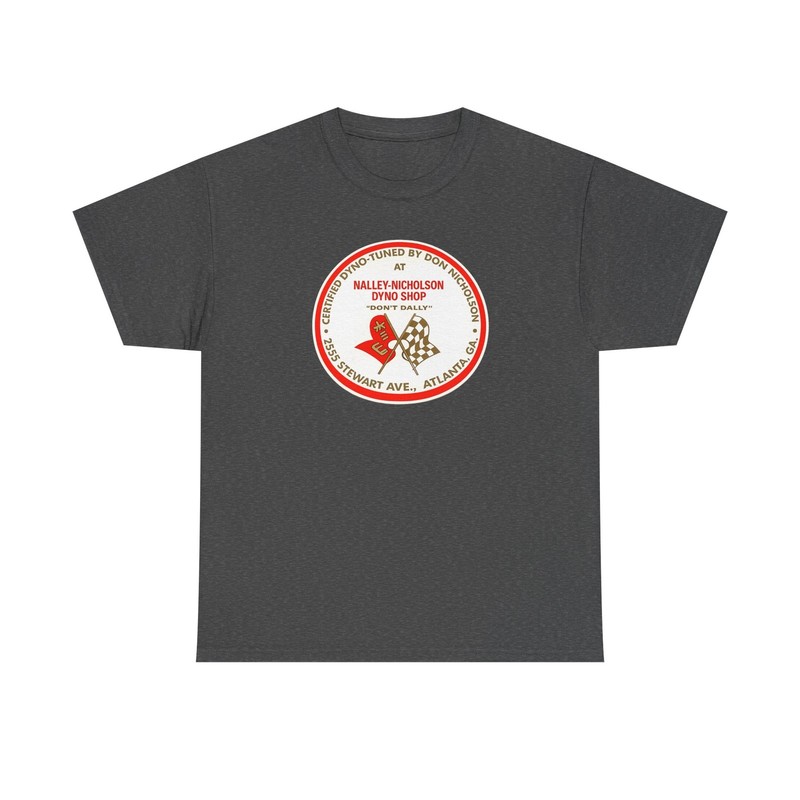 Vintage Dyno Don Nicholson Shop Racing Tee Vintage Drag Racing Flag Logo T-Shirt