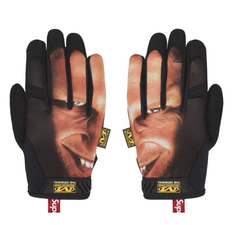 SUPREME x APHEX TWIN Biker gloves