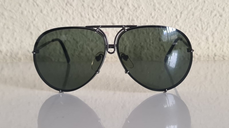 Authentic Porsche Design P8478 Sunglasses Titanium Interchangeable Lenses UV400