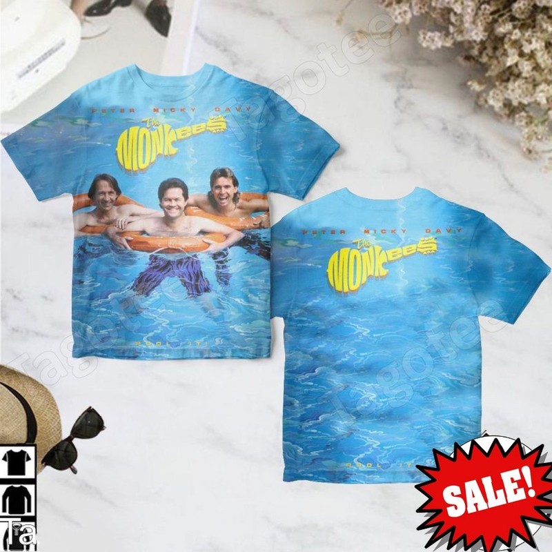 The Monkees Band Pool It Album Cover 3D Shirt AOP EN160