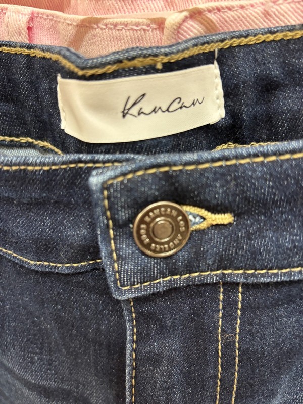 KanCan Celeste Flare Denim Jeans - Dark Wash Size 11/29 gallery