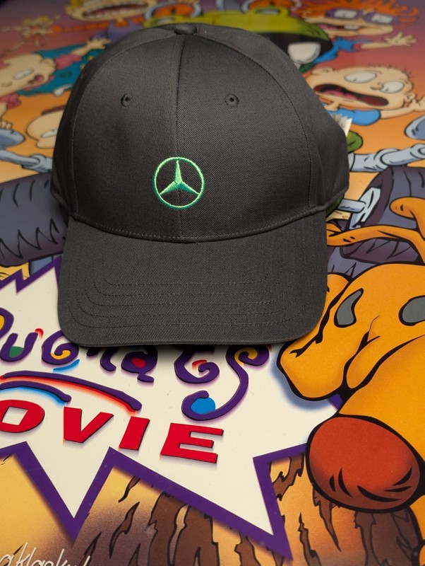 Adidas Mercedes AMG Petronas F1 Team Fan Cotton Cap Hat Dark Grey OSFM