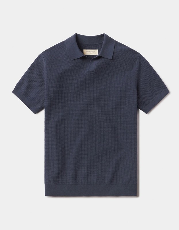 Normal Brand Breezeknit Polo Vintage Blue Men’s Size XL