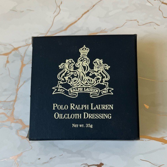POLO RALPH LAUREN OILCLOTH DRESSING | 35g TIN | NEW | RARE – HTF