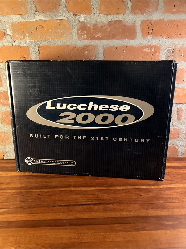 LUCCHESE 2000 Men's 10.5D Black Italian Kangaroo Cowboy Western Boots T3010.R4 gallery