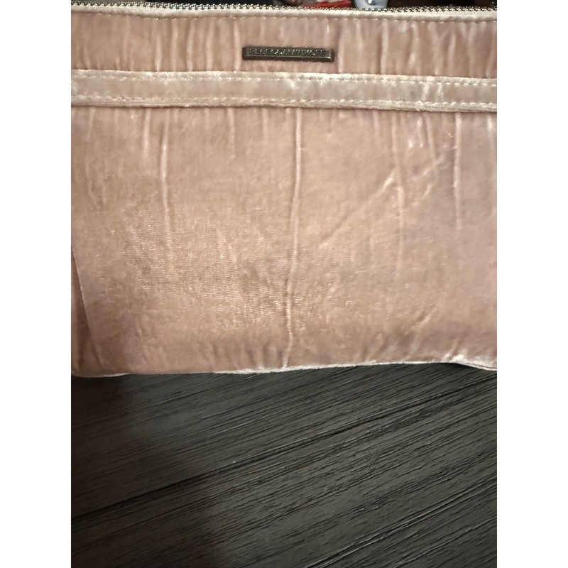 Rebecca Minkoff Mini MAC Velvet Crossbody Bag Blush Pink Gunmetal Hardware gallery