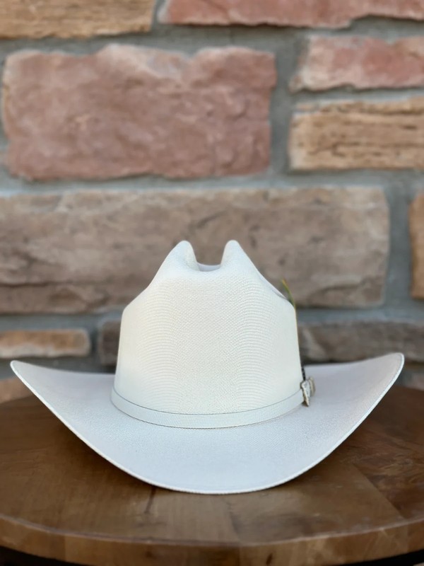 Sombrero Tombstone 1000X Sinaloa (Chaparral) Style Cowboy Straw Hat w/White Band gallery
