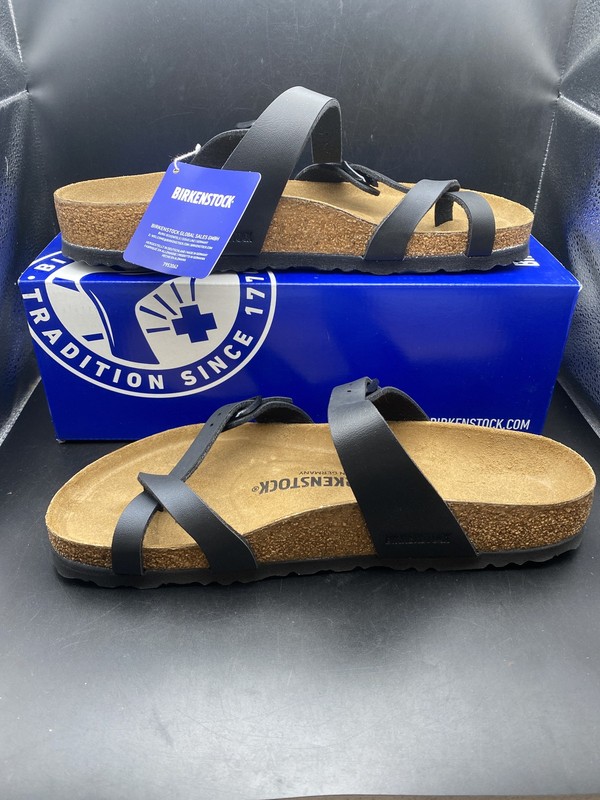 BIRKENSTOCK Women s Mayari Black Birko-Flor – 0071791 0071793 | New