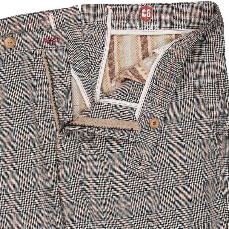 CG Club of Gents Pants Suit Trousers Cloth Pants Clinton Houndstooth 01.551S3 239243 8 gallery