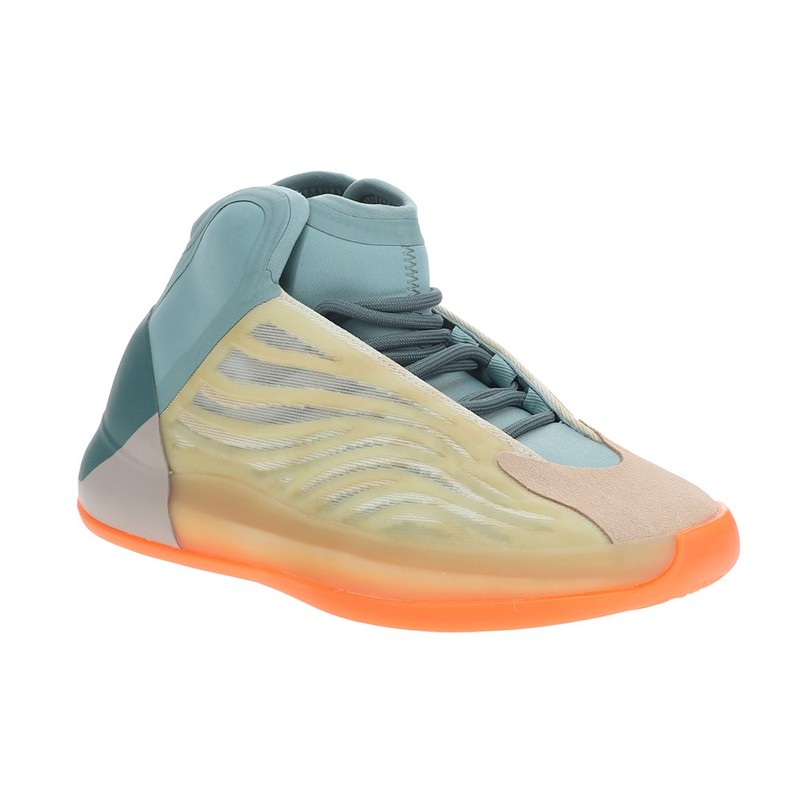 adidas Yeezy Quantum Basketball Mens Beige, Blue, Orange Sneakers Athletic Sho gallery