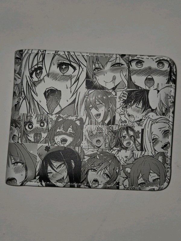 Sexy Girl Cartoon wallet & Purse ID Credit Card Holder Leather Bag wallet