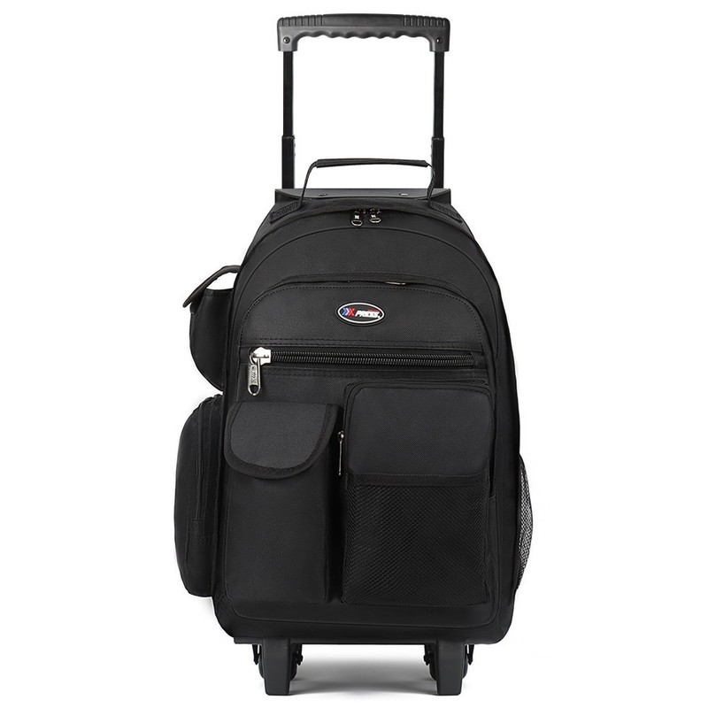 2 In 1 Carry On Travel Backpack 20″ Rolling Backpack With Wheel & Handle