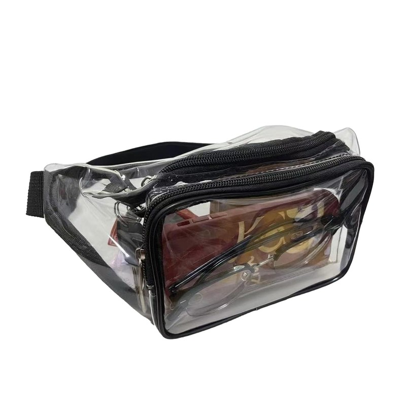 Clear Fanny Pack Stadium Approved Belt Bag Crossbody Bag for Concerts Sports