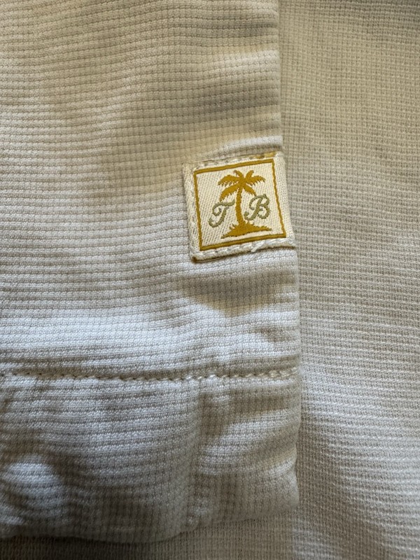 Tommy Bahama 100% Silk Camp Shirt Mens 3XL Original Fit Ivory Pineapple Logo gallery