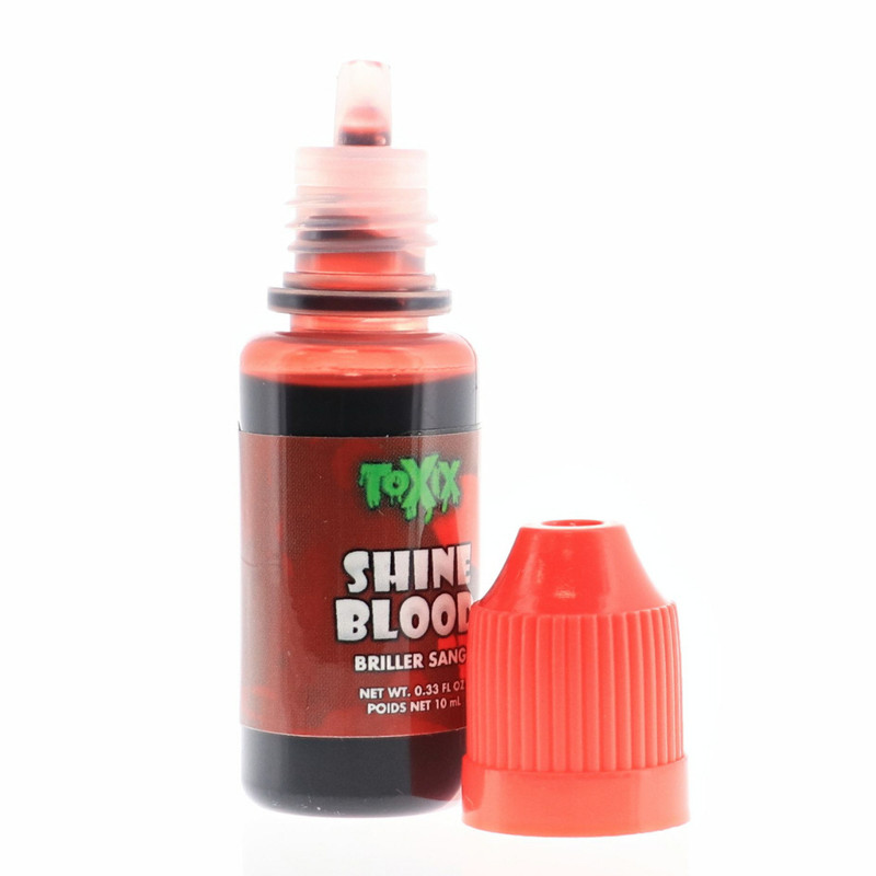 TOXIX Shine Blood - Fake Blood Dries to a Shine, Wet Look, Non Staining Blood gallery