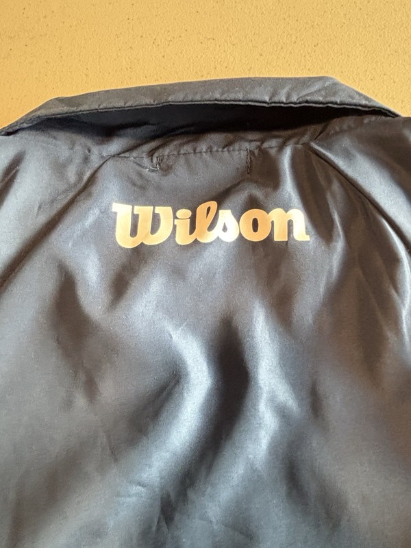 Forever 21 x Wilson 1/4 Zip Women's Windbreaker Pullover Small Blue Pickleball gallery