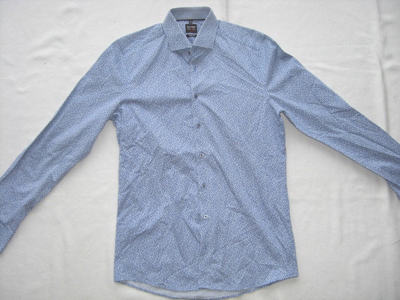 Olympus Level 5 Five Mens Long Sleeve Shirt Size 15 3/4 or 40 Body Fit (Like) New gallery
