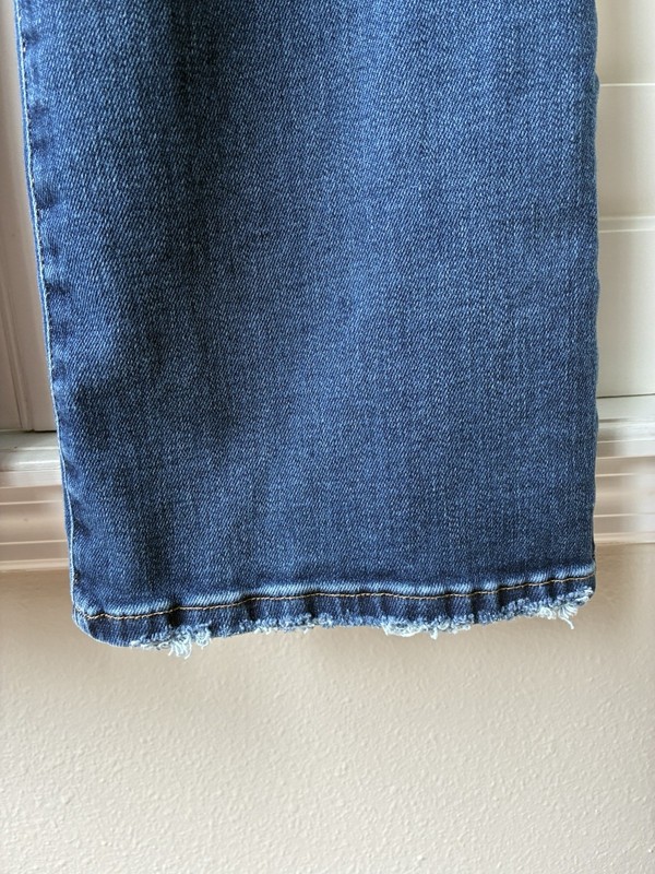Good American Soft Tech Good Classic High-Rise Bootcut western Jeans Stretch 12 gallery