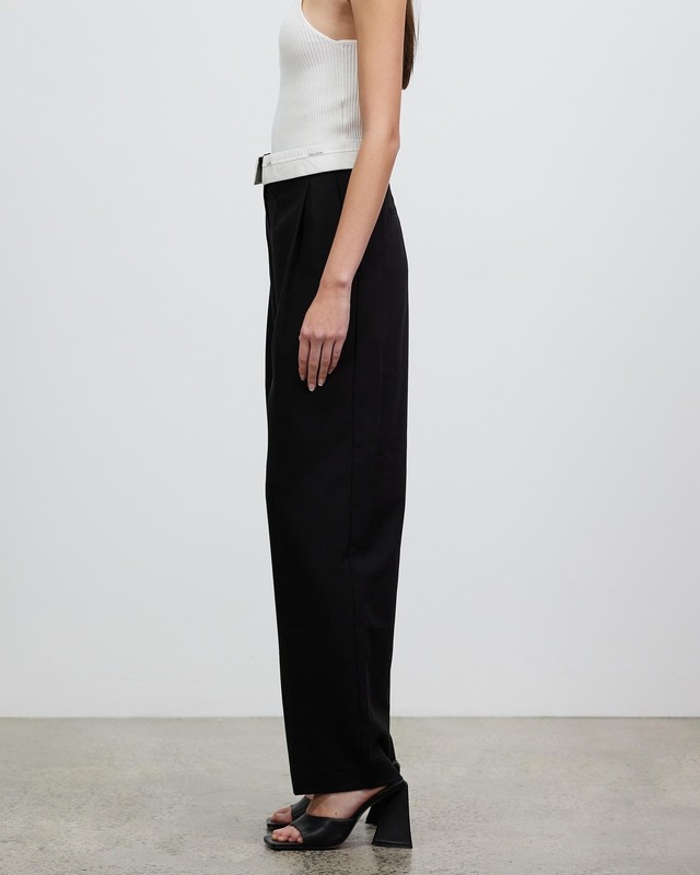 CAMILLA AND MARC Women Black Sebastian Pants sz6 RRP$380 gallery
