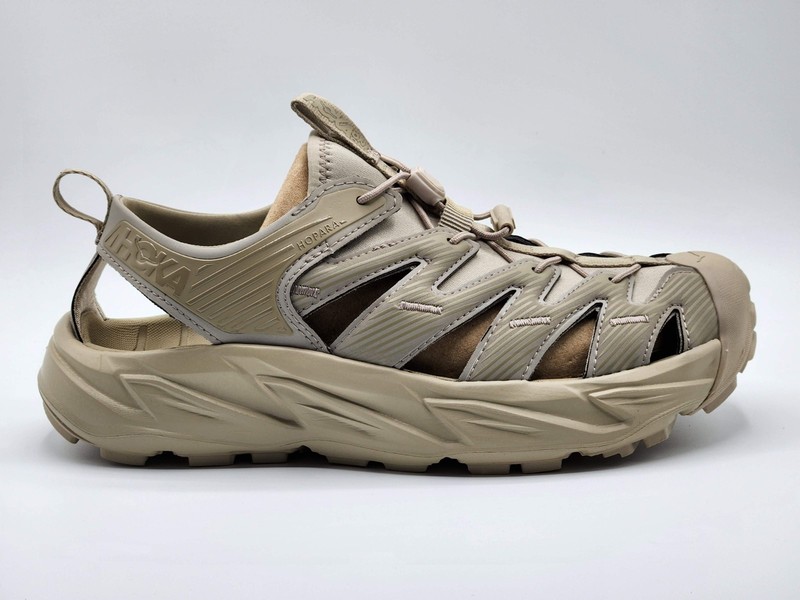 Hoka Hopara Hiking Sandals-Beige/Oxford Tan- Unisex- US 9.5(Women)/US 8.5(Men) gallery