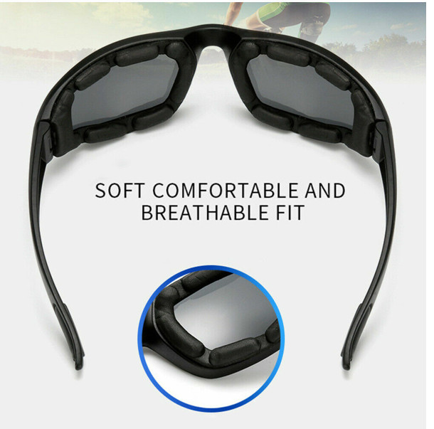 1 pairs Motorcycle Sports Biker Riding Glasses Wind Resistant Eye Protection Spo gallery
