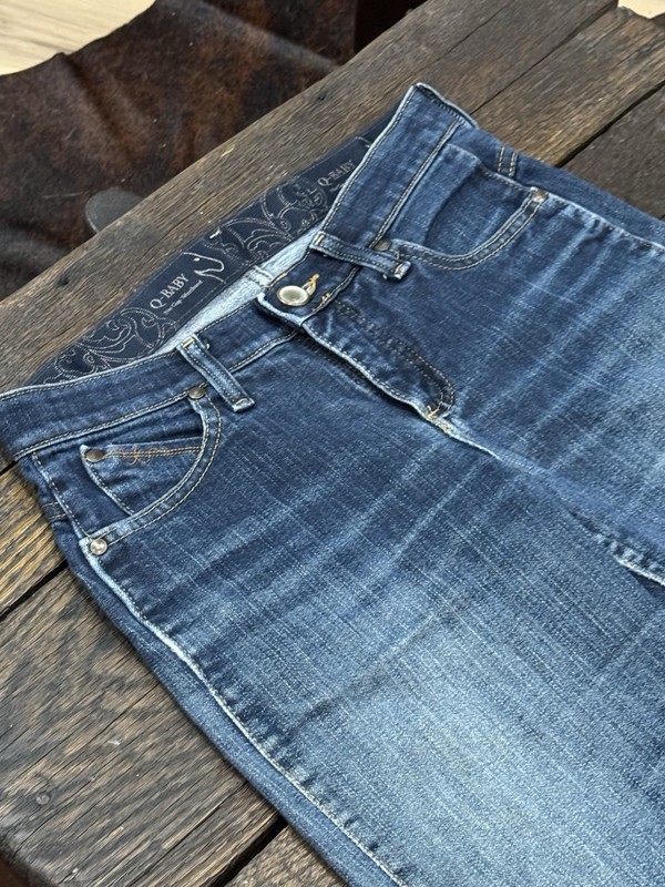 Wrangler Women’s Bootcut Q-Baby Jeans Western Size 3/4x36 gallery