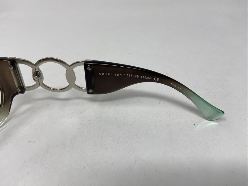 ESPRIT SUNGLASSES FRAME ET17699 115mm 547 BROWN GREEN SILVER 0981 gallery