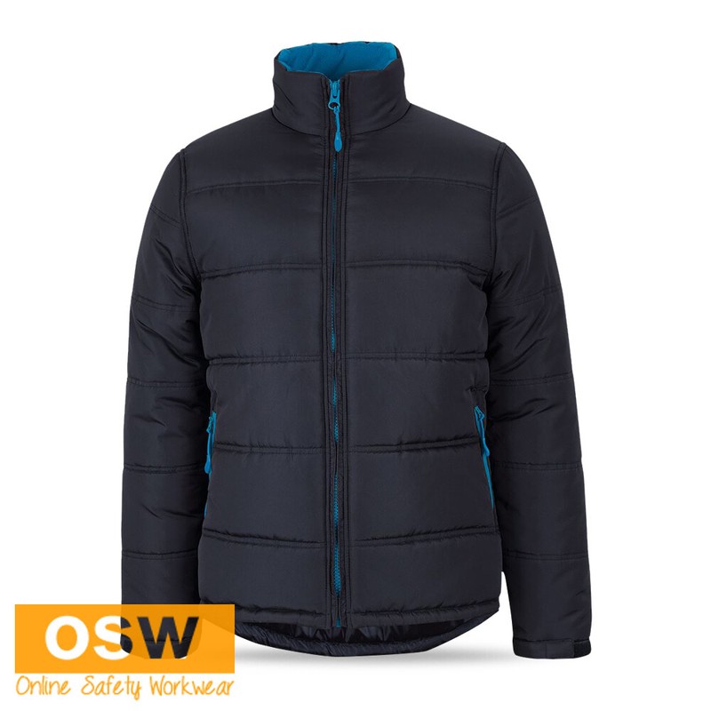BN Unisex PONGEE Shell Warm Winter Outdoor Casual Puffer Contrast Jacket 3ACJ