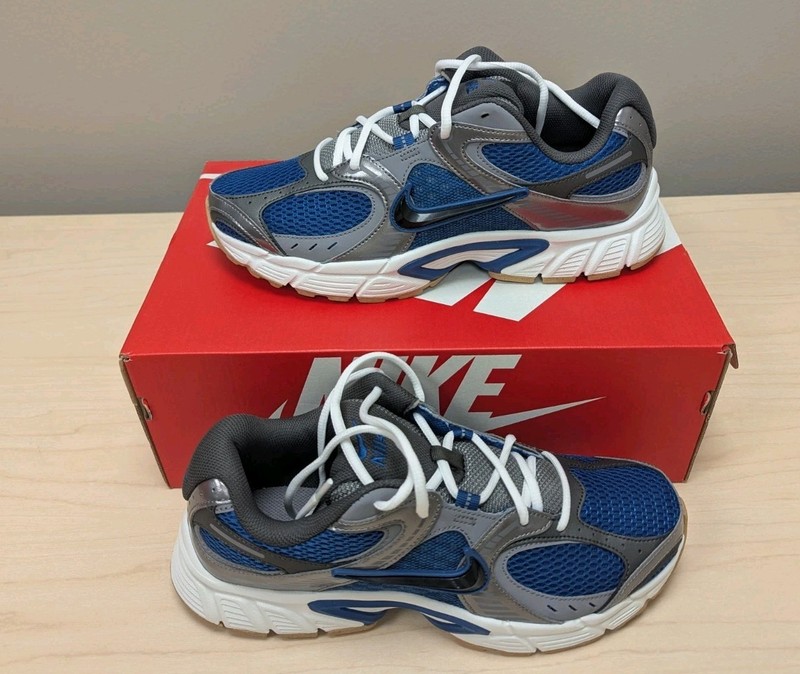Mens Nike V5 Rnr Court Blue Vast Grey College Grey Black HJ5228-401 Sz 9 gallery