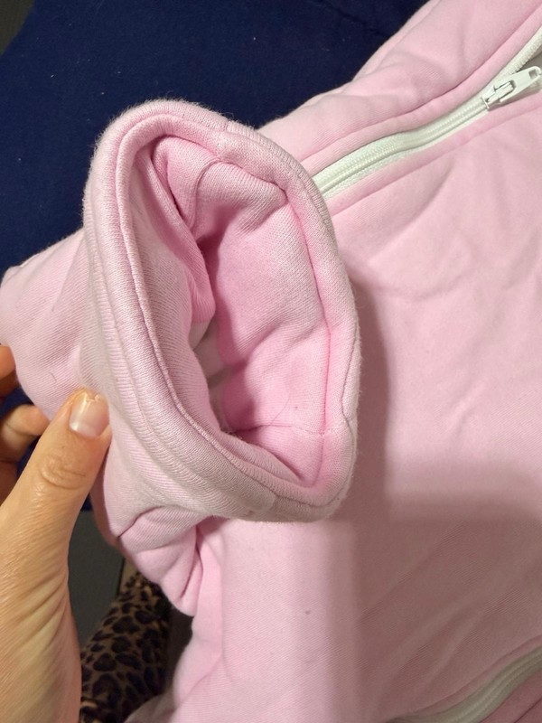Magic Sleepsuit Cotton One Piece Sleepsuit Baby Merlin Pink Large 18-21lbs Zip gallery