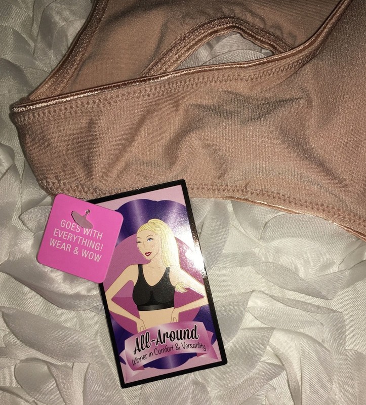 SPANX All Around Racer Back Rose Gold Beige Shapewear Bra # 2108 NEW Womens S gallery