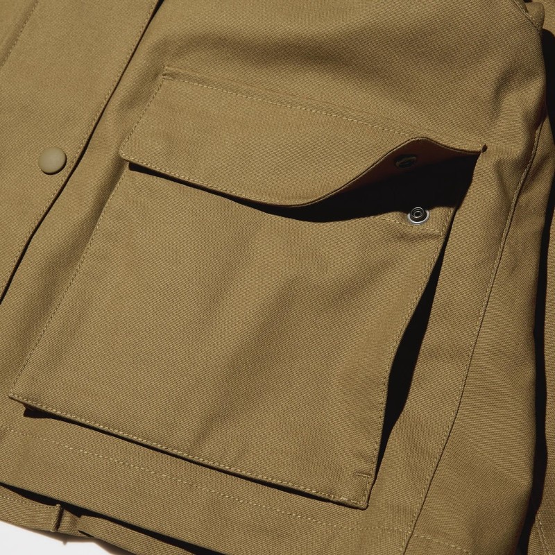 UNIQLO Utility Short Jacket S-3XL Black Beige Khaki Oversized Women 483807 NWT gallery