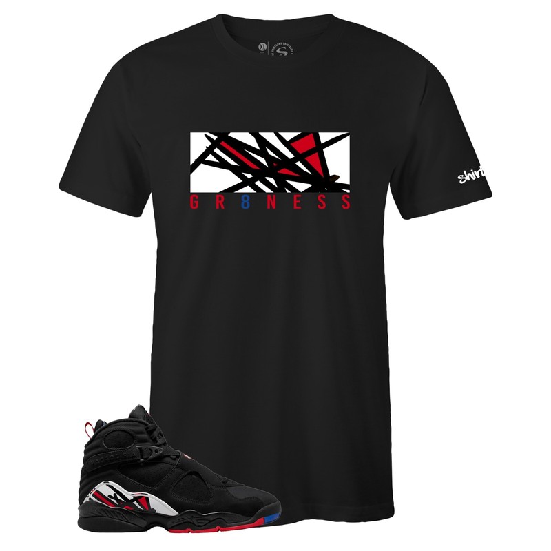 Shirt to Match Air Jordan 8 Retro Playoffs – GR8NESS Sneaker Tee
